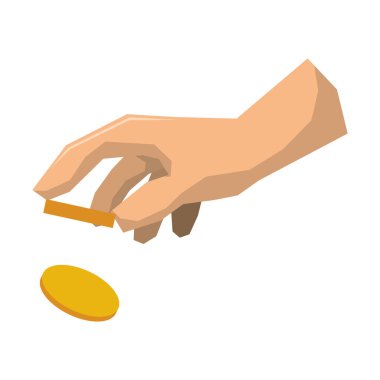 el insan izole simge vektör illüstrasyon