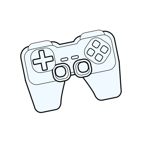 Icono de control de videojuegos vector ilustración — Vector de stock