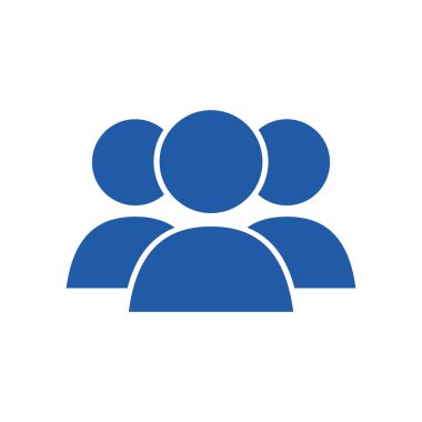 insan figürü siluet avatar vektör illüstrasyon