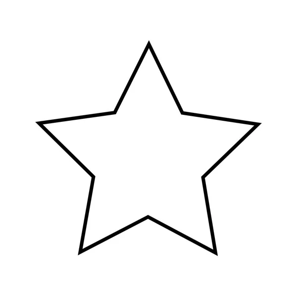 Hvězdná cena izolovaný Ikonový vektor ilustratio — Stockový vektor
