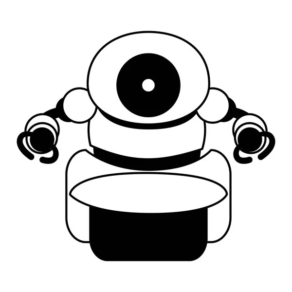 Technologia Robot kreskówka wektor projekt — Wektor stockowy