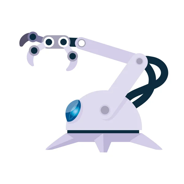 Izolált technológia robot vektor tervezés — Stock Vector