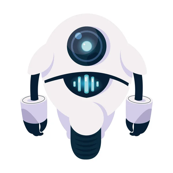 Technology robot cartoon vector design — Stock Vector