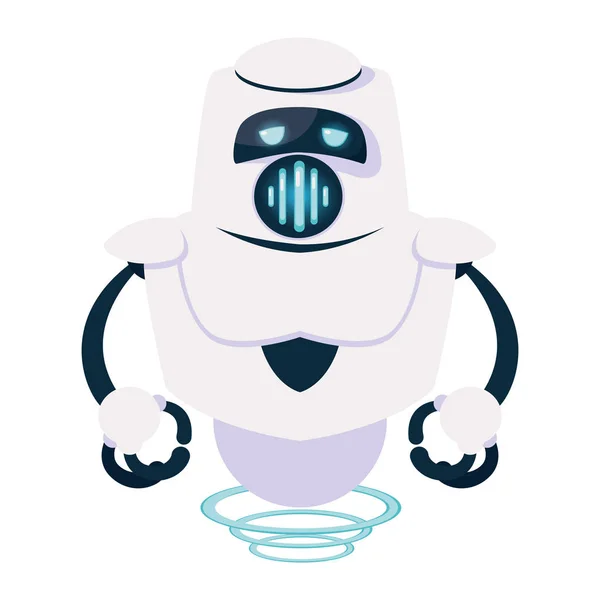 Technologie Roboter Cartoon Vektor Design — Stockvektor