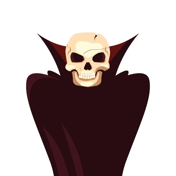 Halloween mort vecteur design icône — Image vectorielle