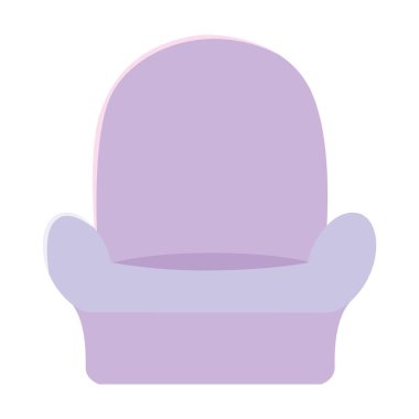 İzole ev sandalye vektör tasarımı