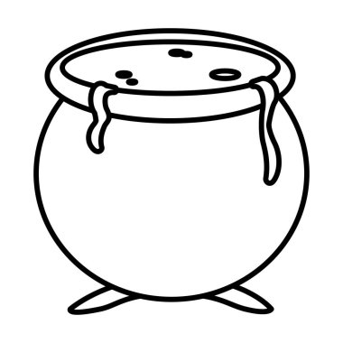 Cadılar Bayramı kase tasarımı simgesi