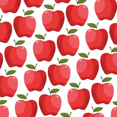 İzole edilmiş elma arkaplan vektörü tasarımı