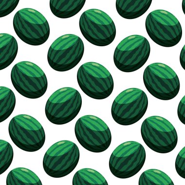 İzole edilmiş karpuz arkaplan vektör tasarımı