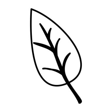 Sonbahar yaprağı vektör tasarım simgesi