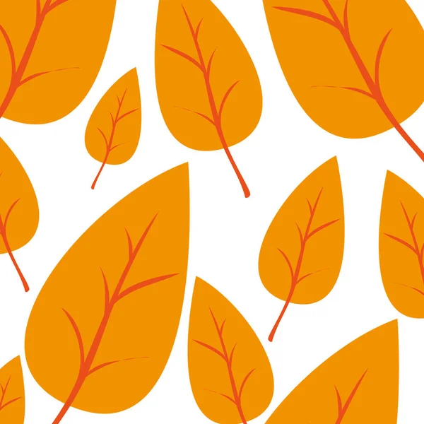 stock vector Autumn leaves background vector design icon