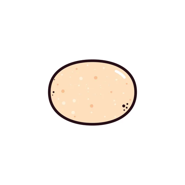 Frisches und leckeres Bagel-Brot — Stockvektor