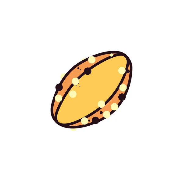 Pan de panadería fresco y delicioso — Vector de stock