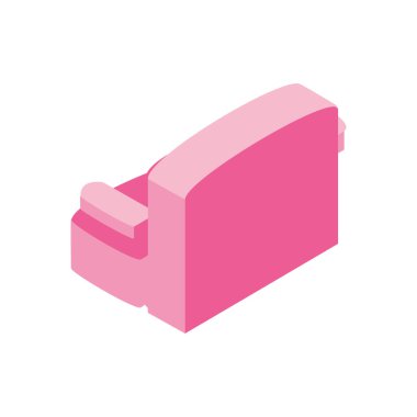 rahat kanepe beyaz arka planda