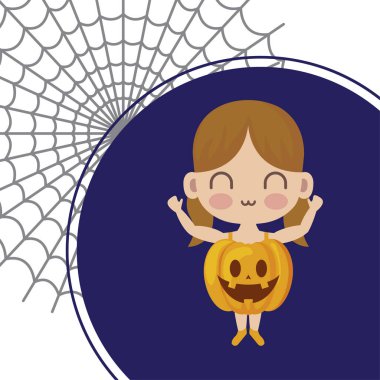 kız bir kabak kılığında