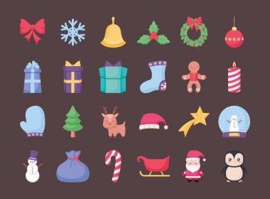 Simgeli noel paketleri