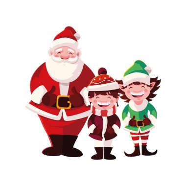 Beyaz arkaplanda noel kartı