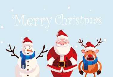 Etiketli Noel kartı Mutlu Noeller