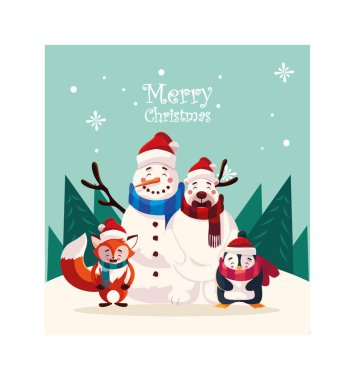 Etiketli Noel kartı Mutlu Noeller