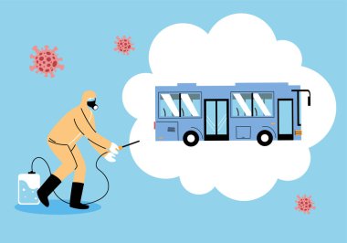 Servis otobüsü desinenksiyonu.