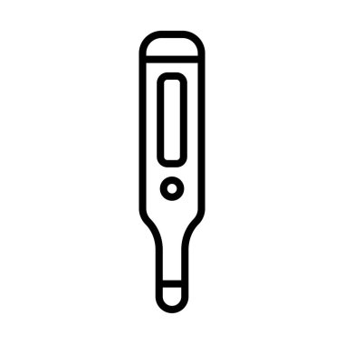 humma termometresi, tıbbi cihaz termometresi, satır biçimi simgesi