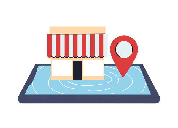 магазины с расположением на экране
