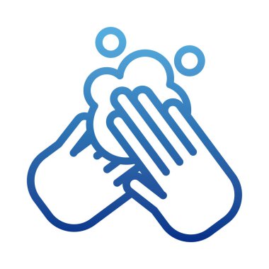 Ellerini sabunla yıka, ellerini yıka, çizgi şeklini bozdur.