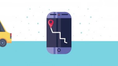 uygulama animasyonlu servis akıllı telefonu