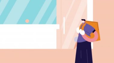 kutu animasyonlu servis elemanı