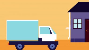 Ev animasyonunda kutusu olan servis elemanı