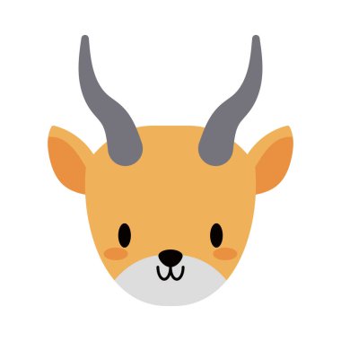 Tibet öküzü başı, düz stil simgesi