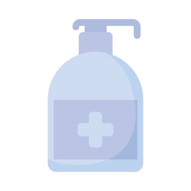 el dezenfektanları, düz stil simgesi