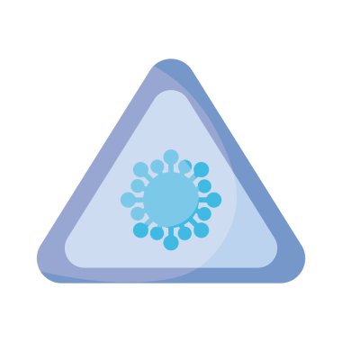 Kilitlenme salgını romanı Coronavirüs, düz stil simgesi