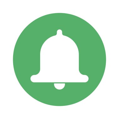 çan blok biçim ikon vektör tasarımı