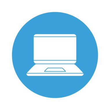 dijital dizüstü bilgisayar blok biçim vektör tasarımı