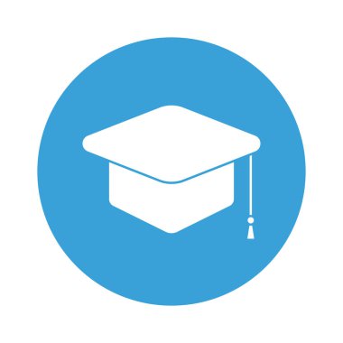 mezuniyet başlığı blok biçim vektör tasarımı