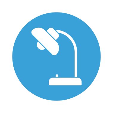 masa lambası blok biçim vektör tasarımı