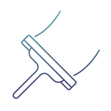 pencere temizleyicisi ayrışmış satır biçimi vektör tasarımı