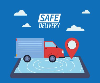 ticari mal dağıtım konumu ekranla