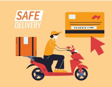 Kartla satın al ve kuryeyle teslim et