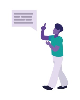 Başarılı iş adamı mesajı iletiyor