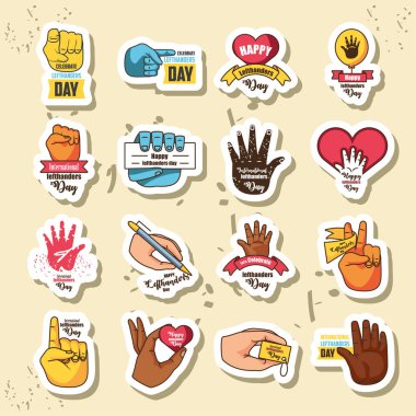 Uluslararası solcular günü simgeleri