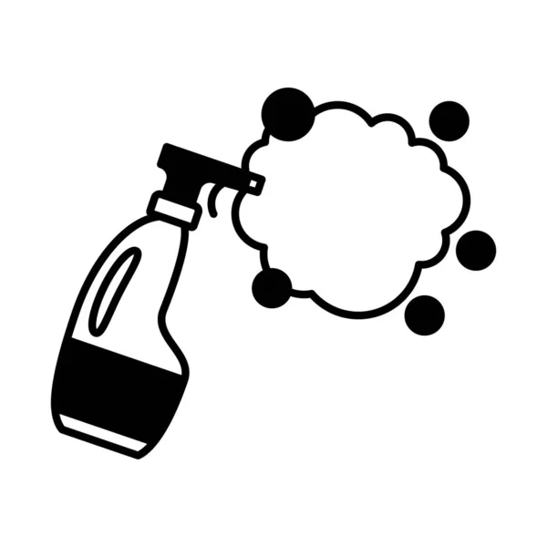 洗涤剂喷雾器线形图标矢量设计 — 图库矢量图片