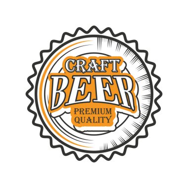 Bira kaliteli, şişe kapağı.