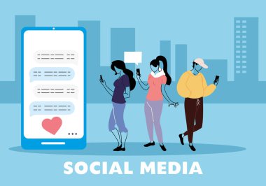 arkadaşlarıyla sanal görüşme yapan insanlar