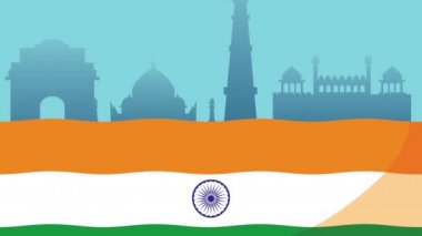 Hindistan 'ın bağımsızlık günü bayrak ve anıtlarla kutlanıyor