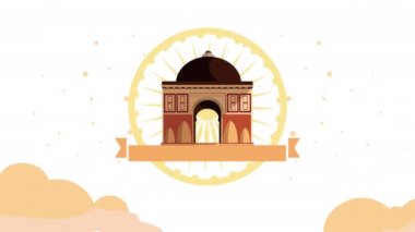 Hindistan 'ın bağımsızlık gününü kemer heykeliyle kutluyoruz