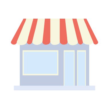 Beyaz arkaplanda yerel iş karikatürü