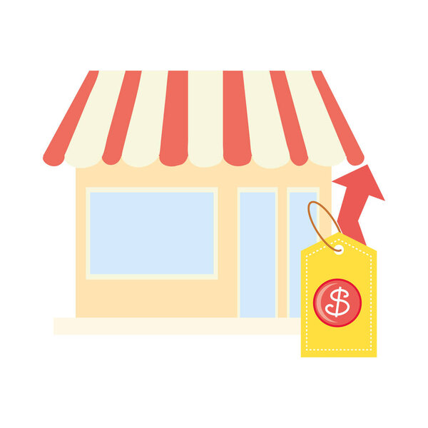 Местный деловой мультфильм на белом фоне