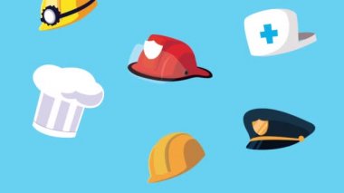 İşçi şapkalarıyla işçi bayramınız kutlu olsun.